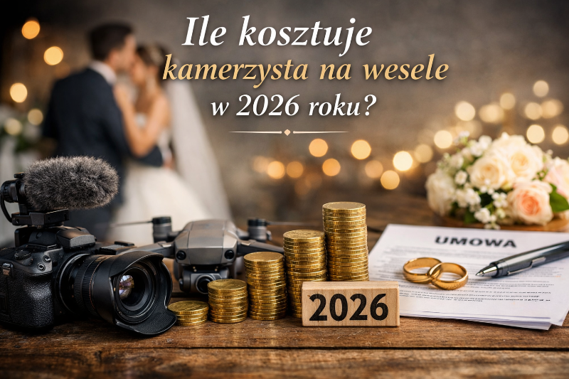 ile kosztuje kamerzysta na wesele